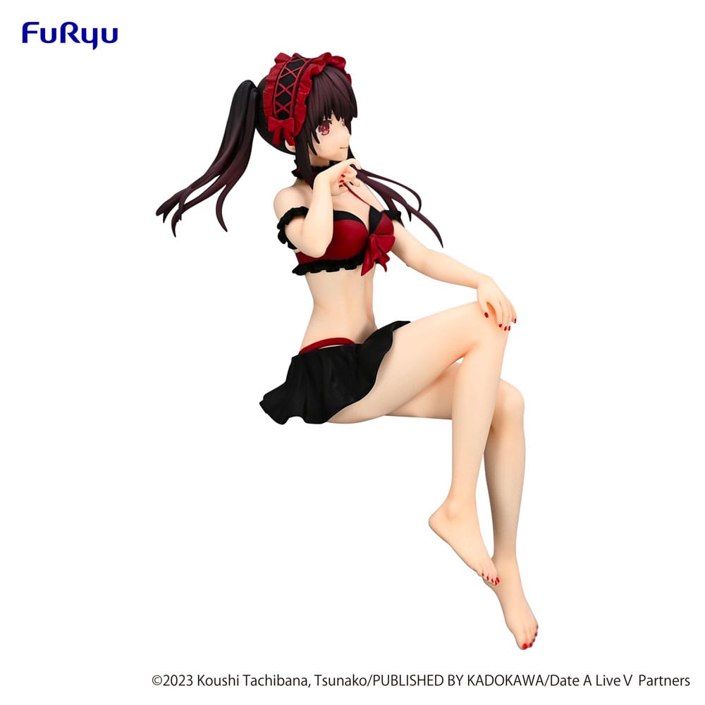 Date A Live Noodle Stopper PVC Statue Kurumi Tokisaki Swimsuit Ver. 15cm